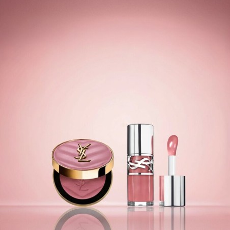 Look 44 | Make Me Blush Bold Burning & YSL Loveshine Gloss.