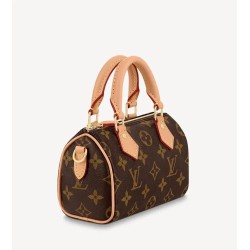 Sac bandoulière Louis Vuitton monogramme Speedy Nano