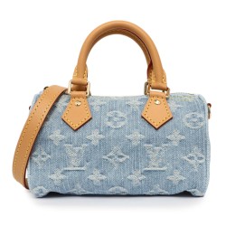 Sac bandoulière Louis Vuitton monogramme Speedy Nano