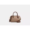 Sac Satchel Rowan en toile signature